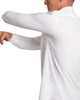 White | Performance Fabric Dress Shirt